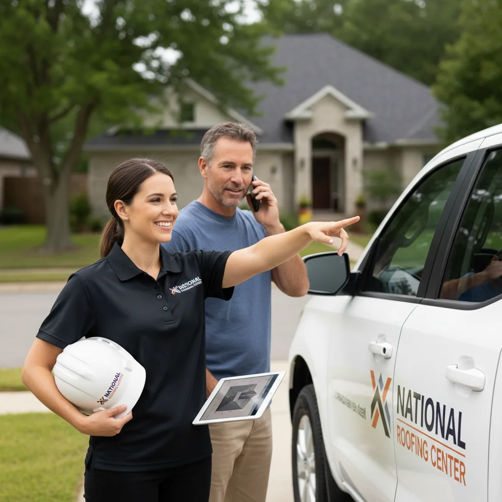 National Roofing Center customer support in Ennis